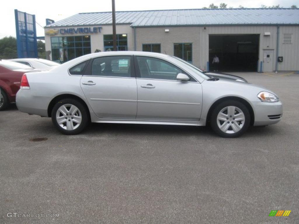 2011 Impala LS - Silver Ice Metallic / Ebony photo #4