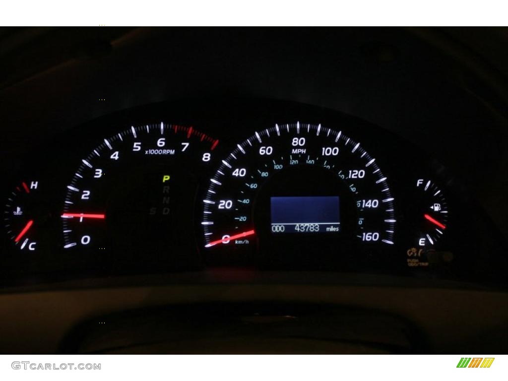 2007 Camry XLE V6 - Black / Bisque photo #14