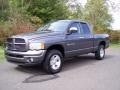 2003 Graphite Metallic Dodge Ram 1500 SLT Quad Cab 4x4  photo #2