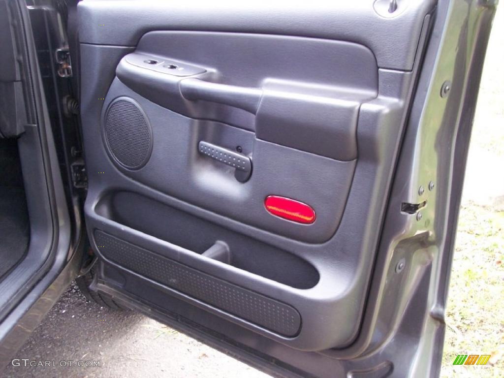 2003 Ram 1500 SLT Quad Cab 4x4 - Graphite Metallic / Dark Slate Gray photo #42