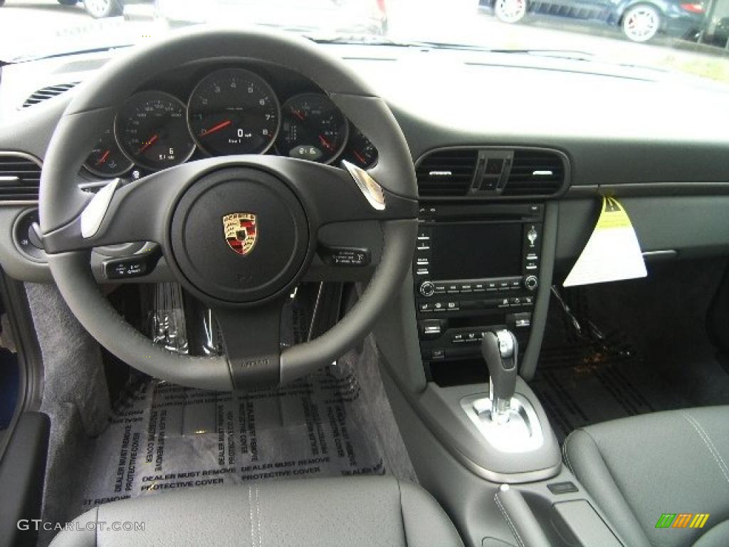 Stone Grey Interior 2011 Porsche 911 Carrera Coupe Photo #37410314