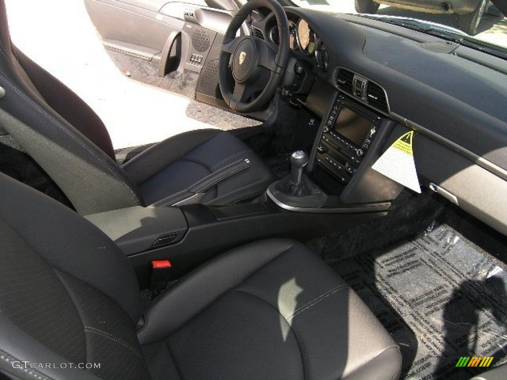 2011 911 Carrera Coupe - Meteor Grey Metallic / Black photo #10