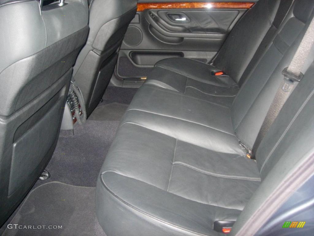 2001 7 Series 740i Sedan - Anthracite Metallic / Black photo #17