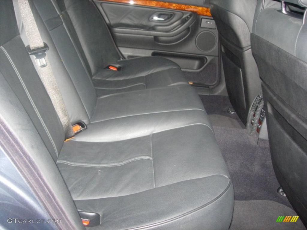 2001 7 Series 740i Sedan - Anthracite Metallic / Black photo #18