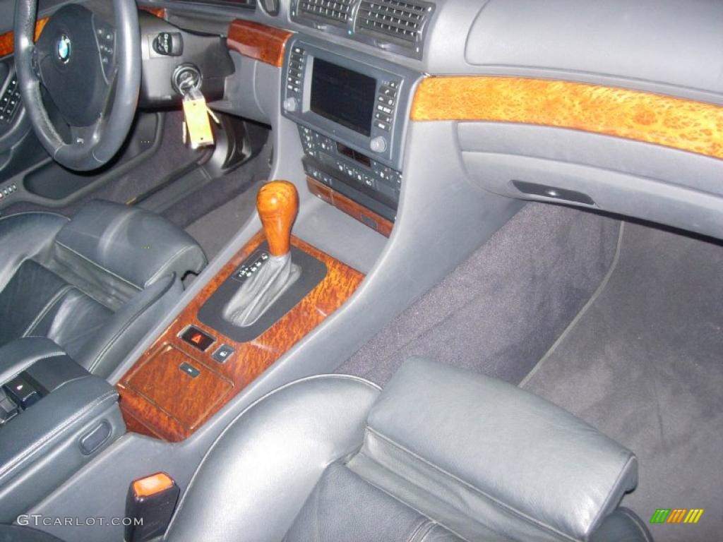 2001 7 Series 740i Sedan - Anthracite Metallic / Black photo #20