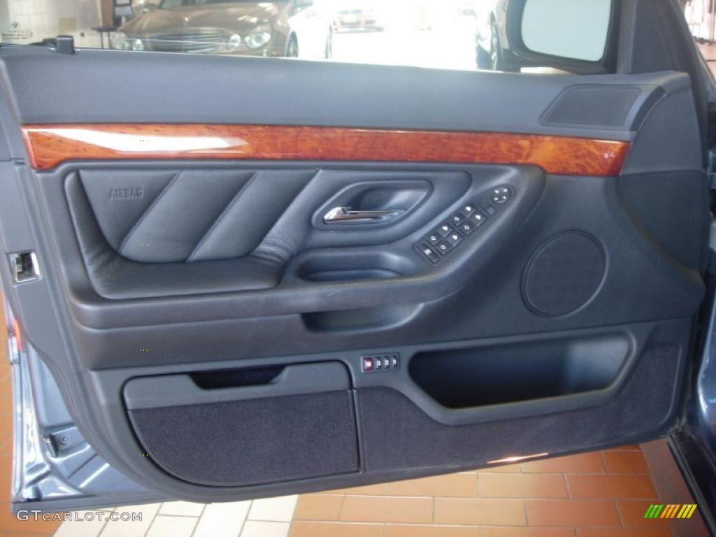 2001 7 Series 740i Sedan - Anthracite Metallic / Black photo #23