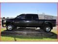 2006 Brilliant Black Crystal Pearl Dodge Ram 3500 SLT Mega Cab 4x4 Dually  photo #4