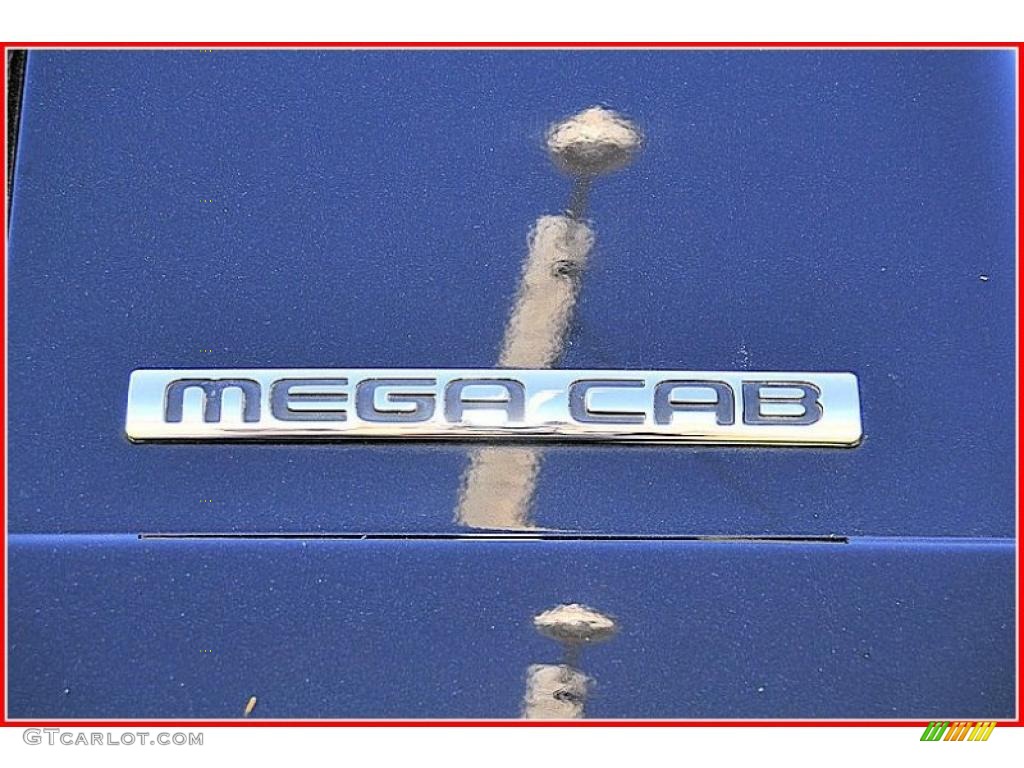 2006 Ram 3500 SLT Mega Cab 4x4 Dually - Brilliant Black Crystal Pearl / Medium Slate Gray photo #5