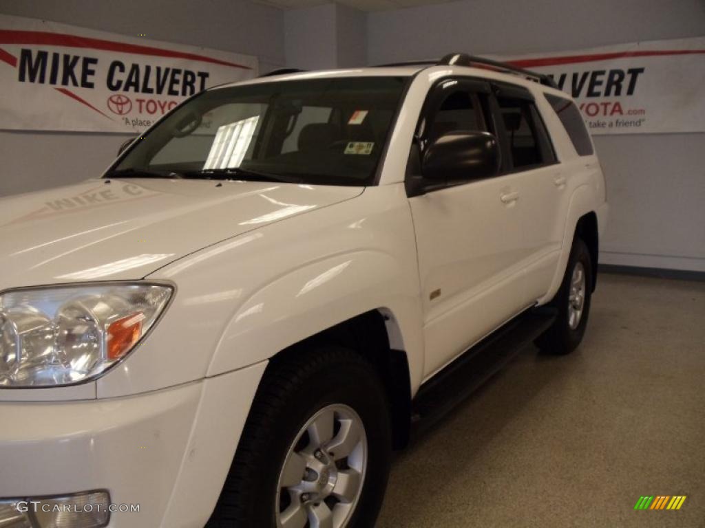 2004 4Runner SR5 - Natural White / Stone photo #10