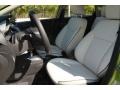 Cashmere/Charcoal Black Leather 2011 Ford Fiesta SES Hatchback Interior Color