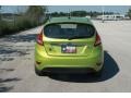 2011 Lime Squeeze Metallic Ford Fiesta SES Hatchback  photo #11