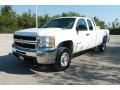 Summit White - Silverado 2500HD Work Truck Regular Cab Photo No. 8