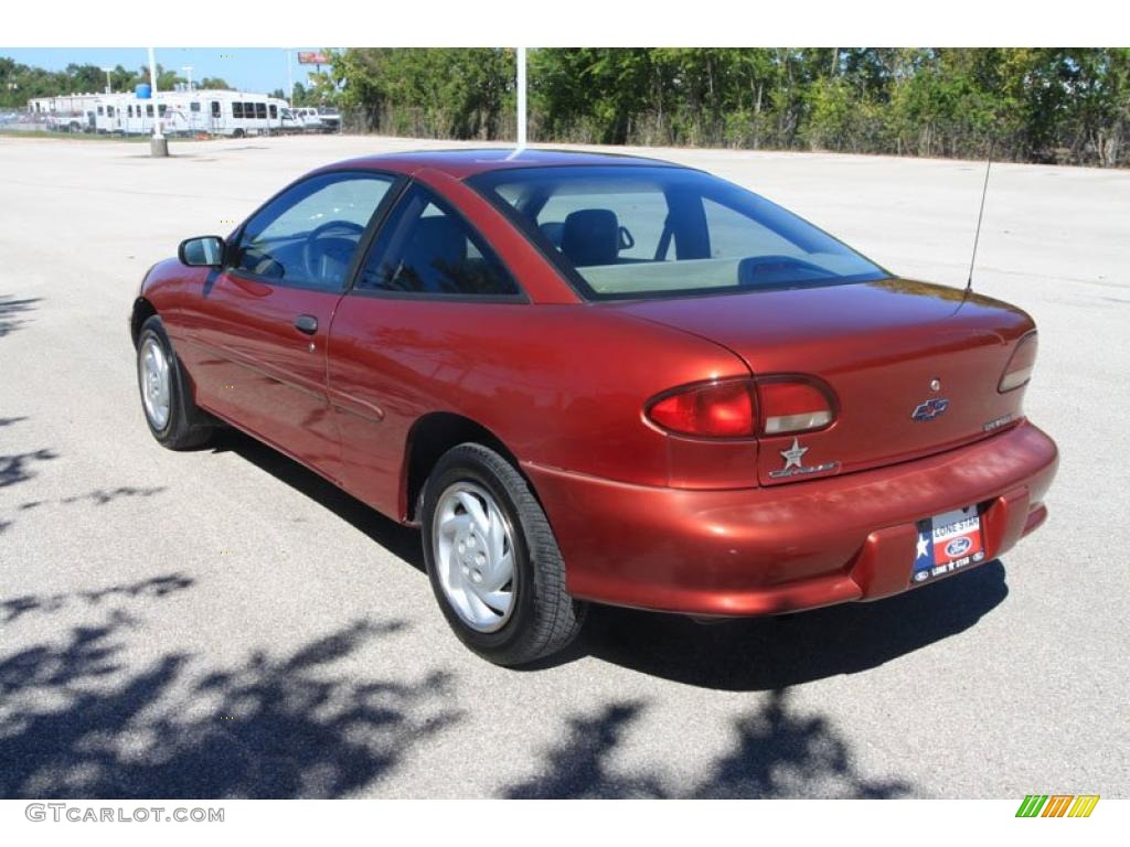 1998 Cavalier Coupe - Cayenne Red Metallic / Neutral photo #14