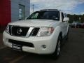 2008 Avalanche White Nissan Pathfinder SE 4x4  photo #1