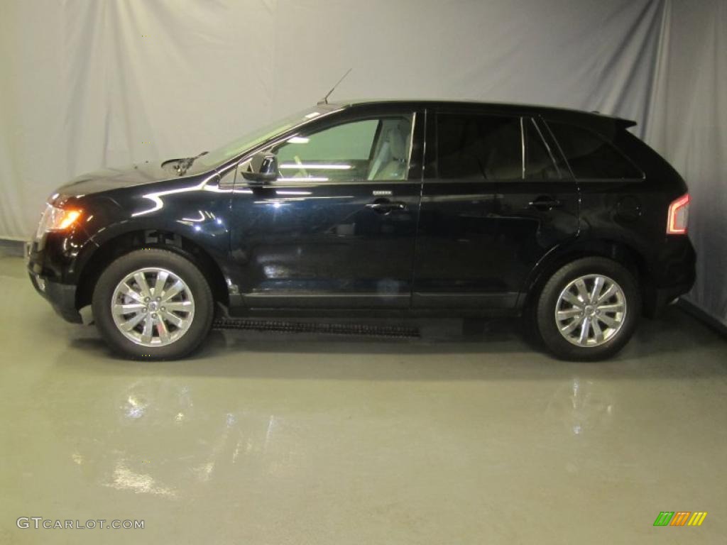 2009 Edge SEL AWD - Dark Ink Blue Metallic / Medium Light Stone photo #3