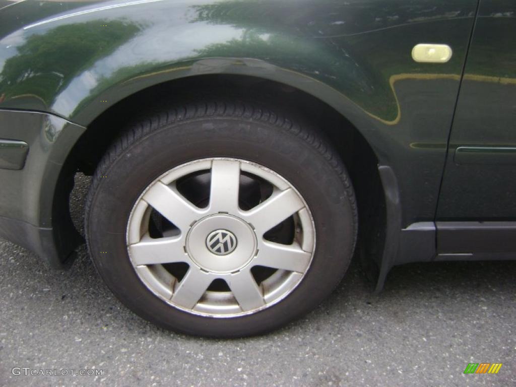 1999 Passat GLS V6 Sedan - Royal Green Pearl / Beige photo #4
