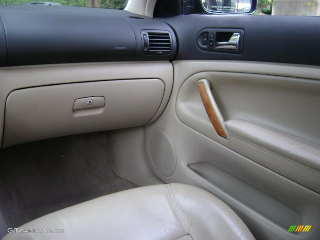 1999 Passat GLS V6 Sedan - Royal Green Pearl / Beige photo #17