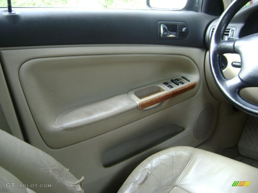 1999 Passat GLS V6 Sedan - Royal Green Pearl / Beige photo #18
