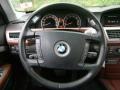 Black/Black 2004 BMW 7 Series 745i Sedan Steering Wheel