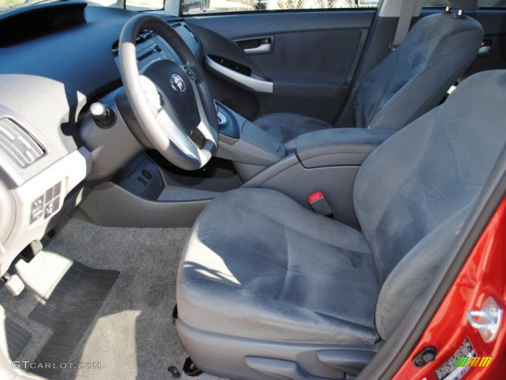 2010 Prius Hybrid II - Barcelona Red Metallic / Dark Gray photo #16