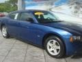 2009 Deep Water Blue Pearl Dodge Charger SXT  photo #2