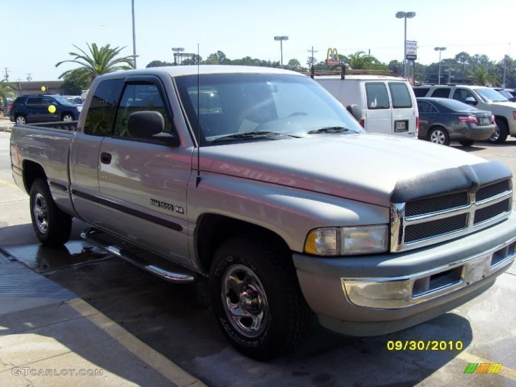 1998 Ram 1500 Laramie SLT Extended Cab - Radiant Silver Metallic / Gray photo #5