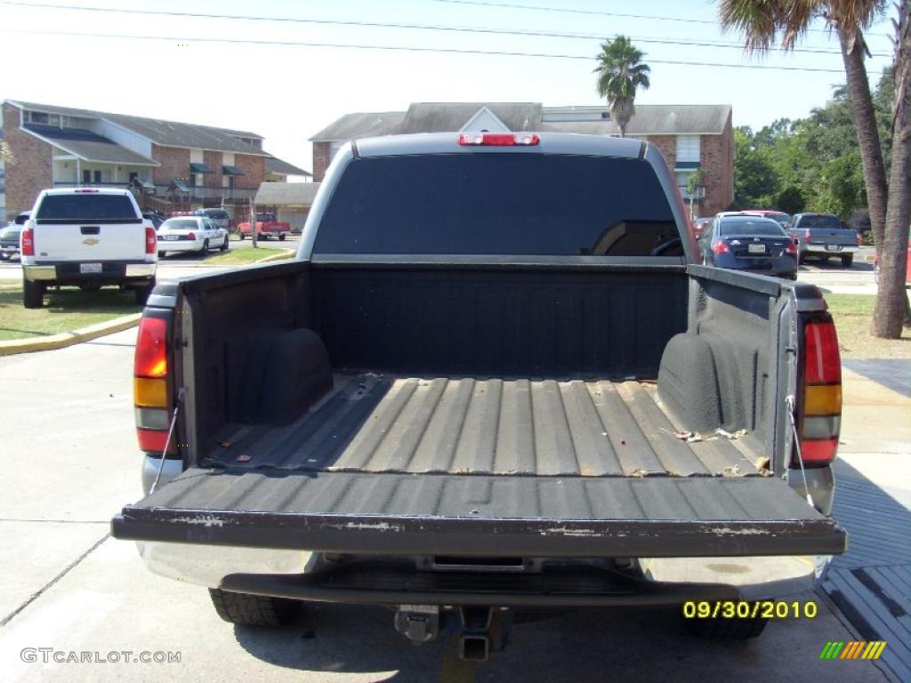 2006 Sierra 1500 SLT Z71 Crew Cab 4x4 - Steel Gray Metallic / Dark Pewter photo #4