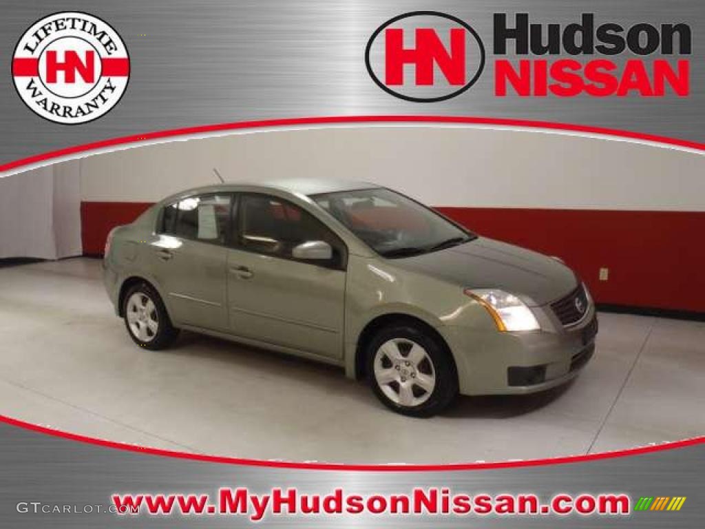 2007 Sentra 2.0 S - Metallic Jade / Charcoal/Steel photo #1