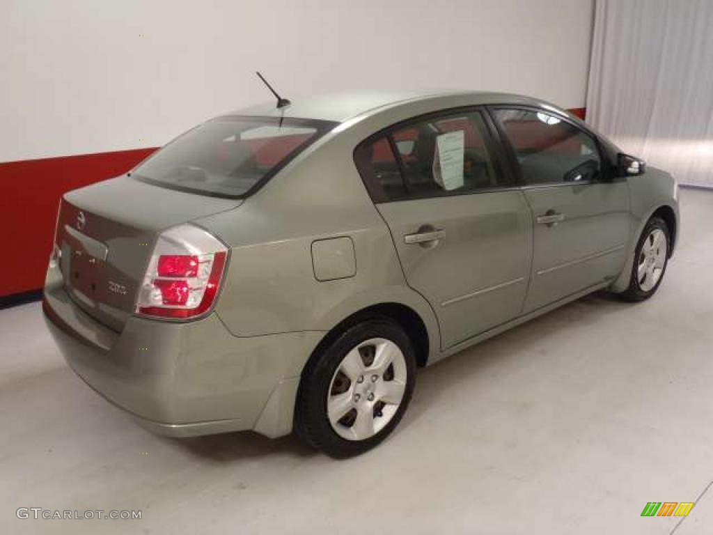 2007 Sentra 2.0 S - Metallic Jade / Charcoal/Steel photo #4