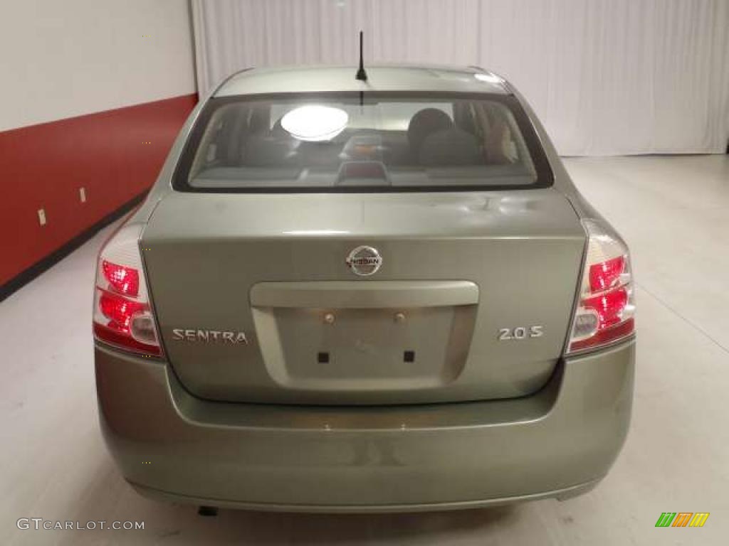 2007 Sentra 2.0 S - Metallic Jade / Charcoal/Steel photo #5