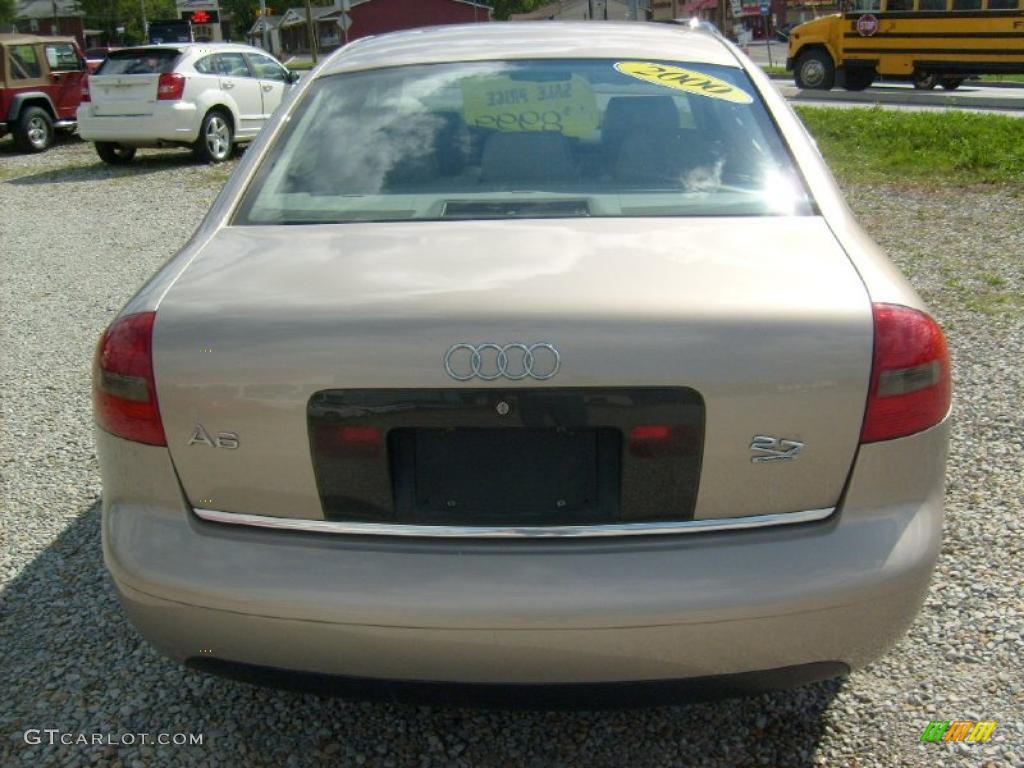 2000 A6 2.7T quattro Sedan - Melange Metallic / Melange photo #6