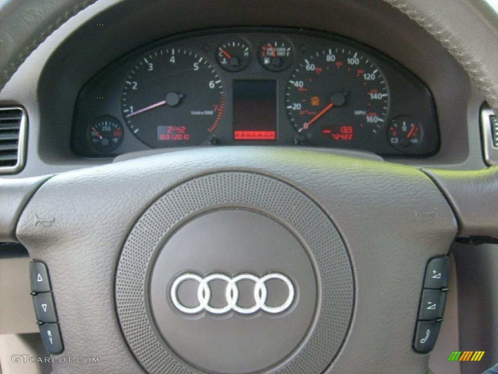 2000 A6 2.7T quattro Sedan - Melange Metallic / Melange photo #23