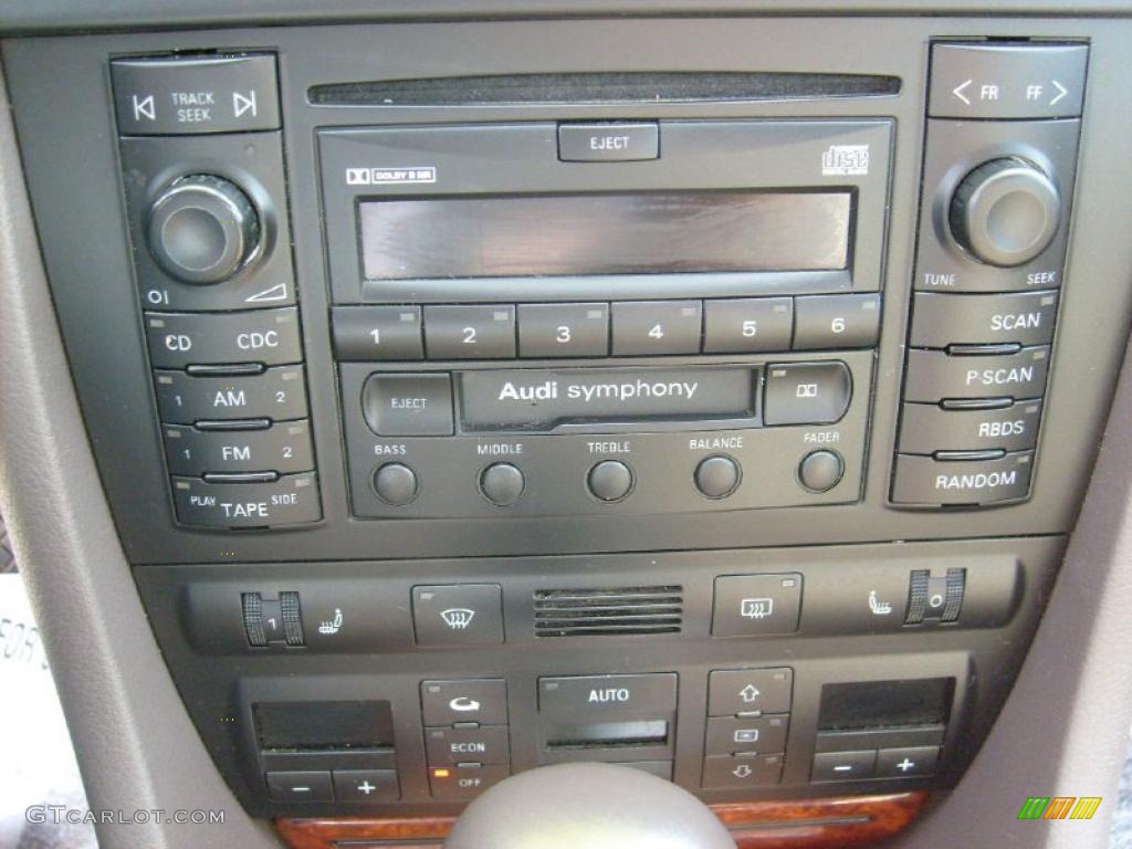 2000 A6 2.7T quattro Sedan - Melange Metallic / Melange photo #24