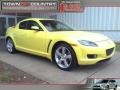 Lightning Yellow 2004 Mazda RX-8 