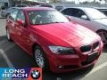 2009 Crimson Red BMW 3 Series 328i Sedan  photo #1