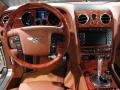2010 Bentley Continental GT Saddle Interior Steering Wheel Photo