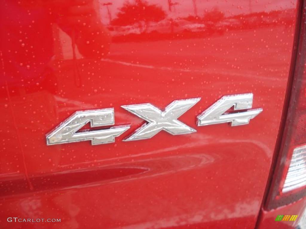 2011 Ram 1500 ST Quad Cab 4x4 - Flame Red / Dark Slate Gray/Medium Graystone photo #14