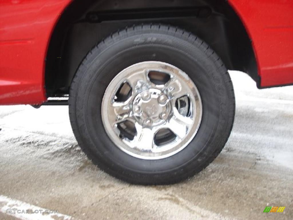 2011 Ram 1500 ST Quad Cab 4x4 - Flame Red / Dark Slate Gray/Medium Graystone photo #16