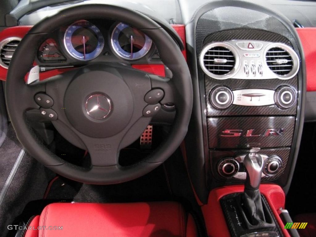 300SL Red Interior 2008 Mercedes-Benz SLR McLaren Roadster Photo #37432098
