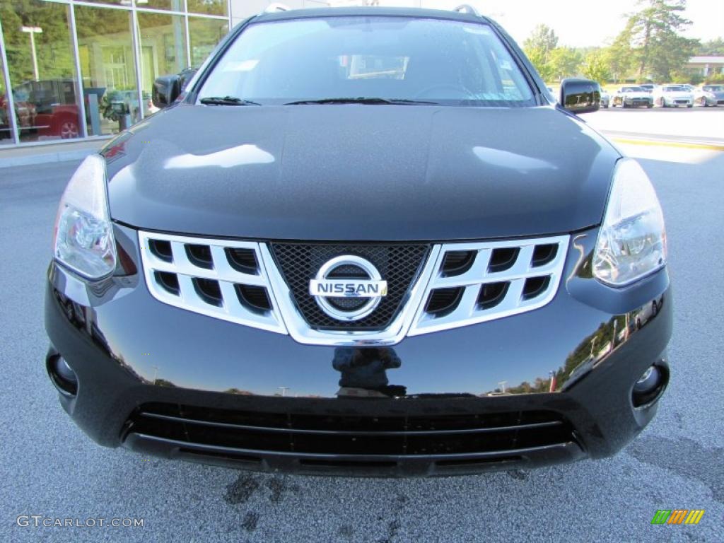 2011 Rogue SL - Wicked Black / Black photo #8
