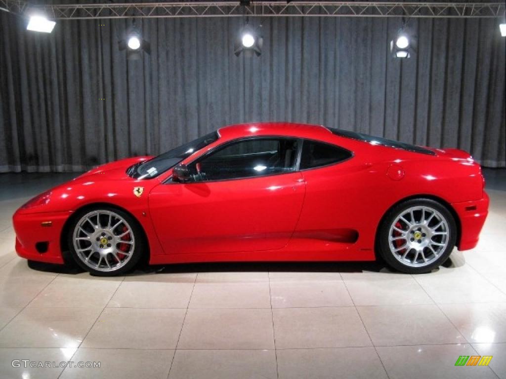 Red 2004 Ferrari 360 Challenge Stradale F1 Exterior Photo #37432486