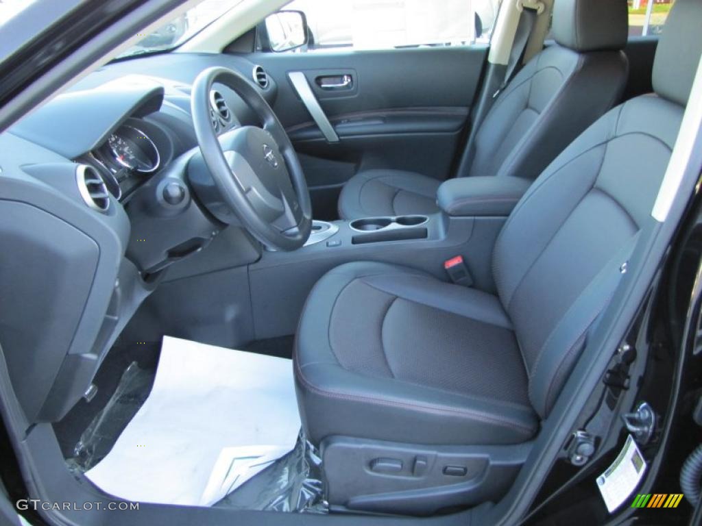 2011 Rogue SL - Wicked Black / Black photo #10