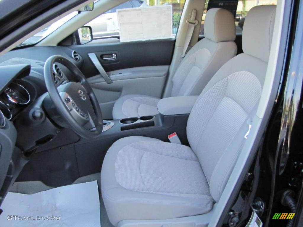 2011 Rogue SV - Wicked Black / Gray photo #10