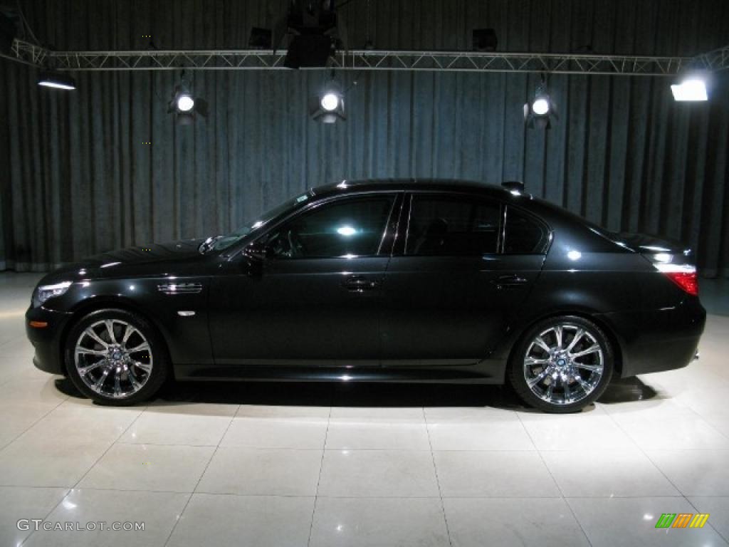 2008 M5 Sedan - Black Sapphire Metallic / Black photo #19