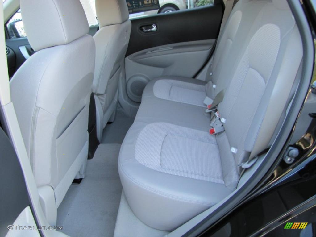 2011 Rogue SV - Wicked Black / Gray photo #11