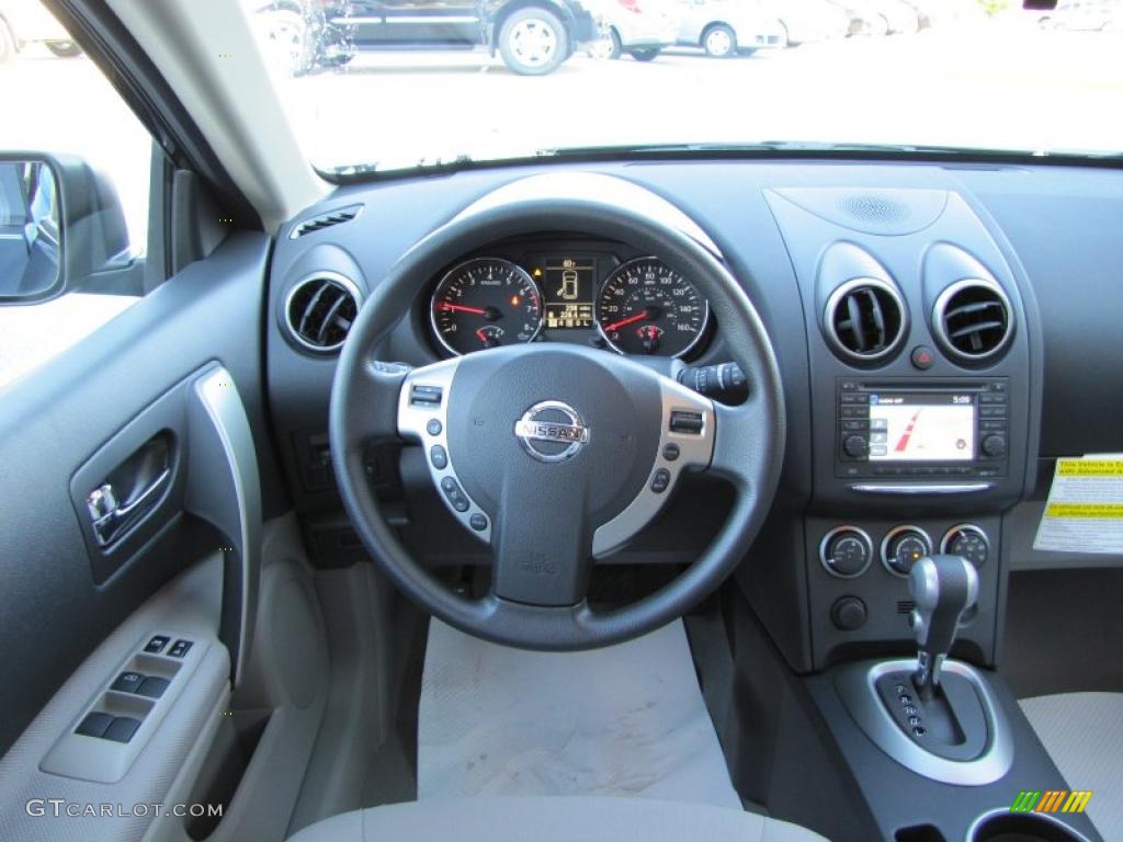 2011 Rogue SV - Wicked Black / Gray photo #14