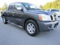 2007 Smoke Gray Nissan Titan LE Crew Cab  photo #7