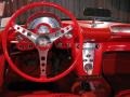 1958 Chevrolet Corvette Red Interior Steering Wheel Photo