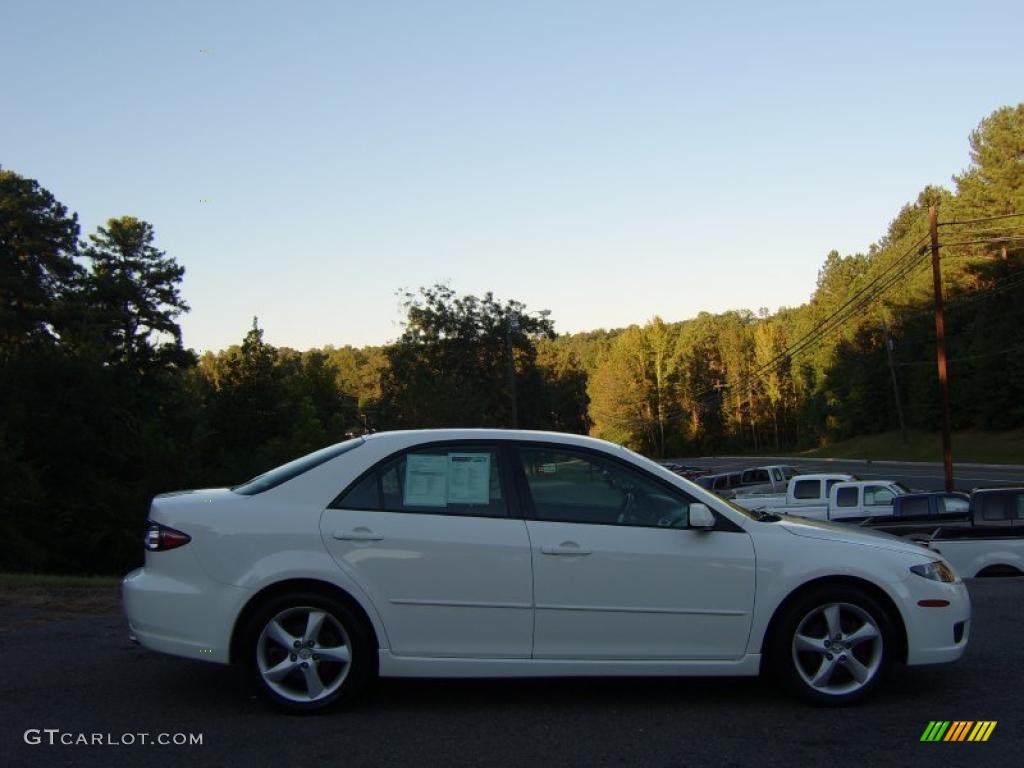 2007 MAZDA6 i Touring Sedan - Performance White / Black photo #1