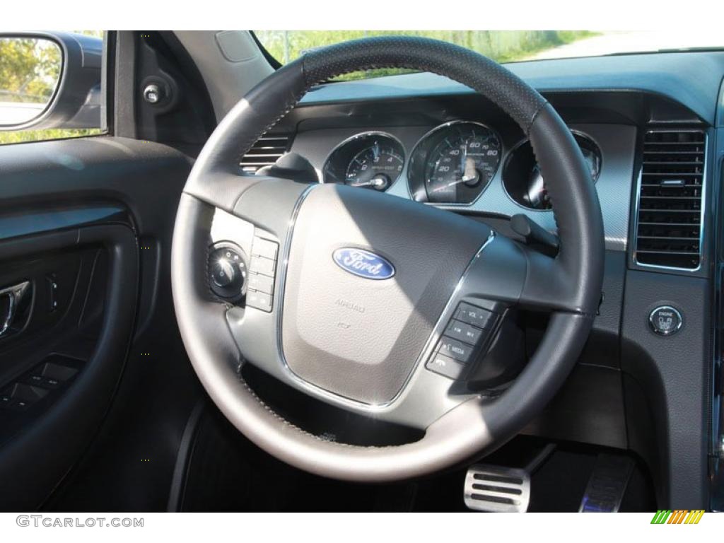 2011 Taurus SHO AWD - Sterling Grey / Charcoal Black photo #15